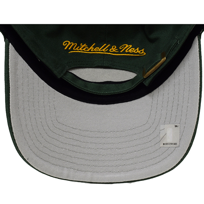 Mitchell & Ness Seattle Supersonics NBA 1996 Champions Dad Hat Faded Green OSFM MNSO0852_20196