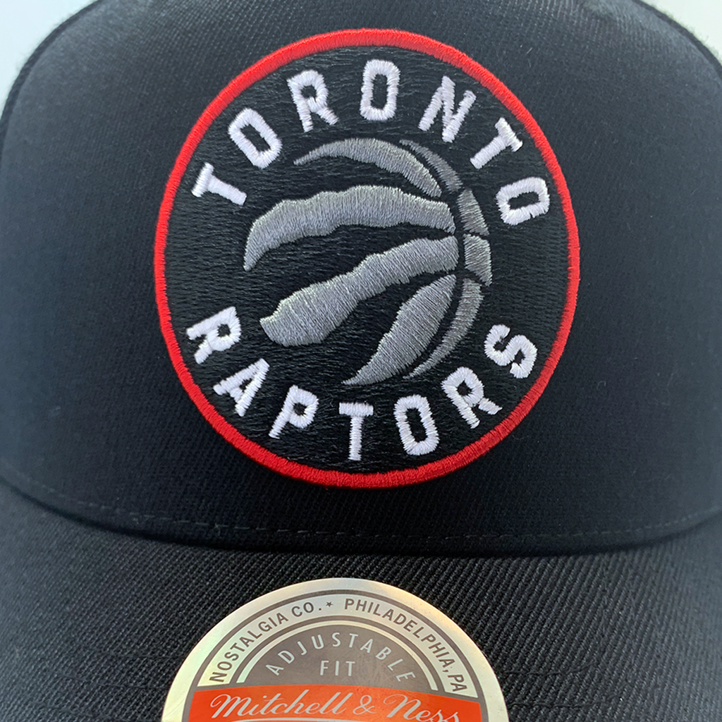 Mitchell & Ness Toronto Raptors NBA Blk+Tm Clr Logo Redline Black OSFM MNTR20104_20199