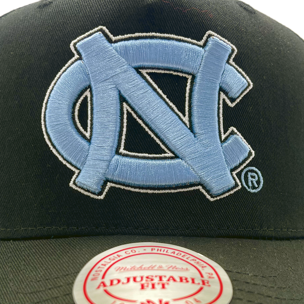 Mitchell & Ness UNC Tar Heels NCAA Team Colour Logo MVP Black OSFM MNUN2124_20207