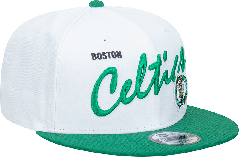 New Era - New Era Boston Celtics 9Fifty Vintage Script White/Green OSFM
