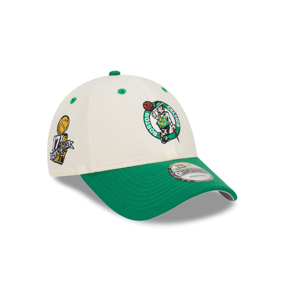 New Era Boston Celtics 9Forty Champs Chrome White OSFM_20808