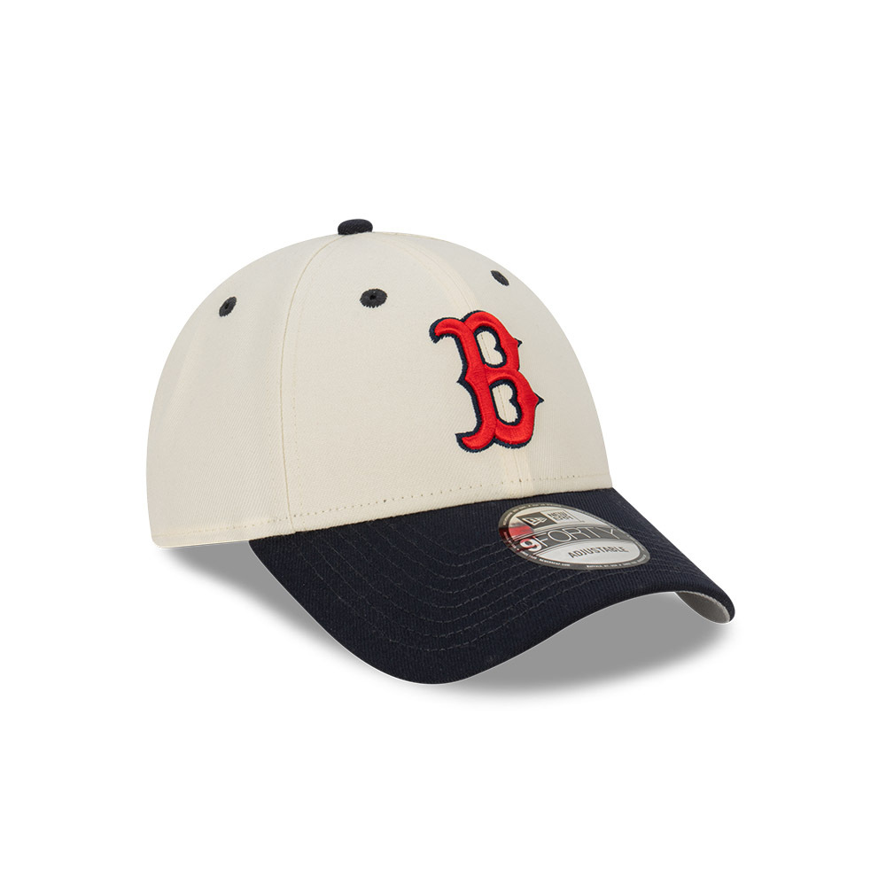 New Era Boston Red Sox 9Forty Chrome White w OTC OSFM_20840