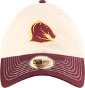 New Era Brisbane Broncos Casual Classic Two Tone Chrome Contrast Beige OSFM_20883