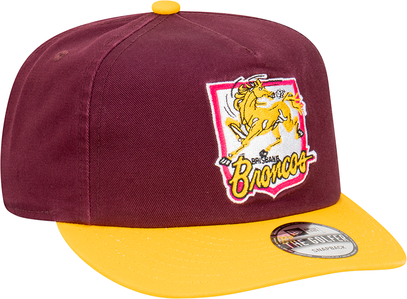 New Era - New Era Brisbane Broncos The Golfer Heritage Maroon OSFM