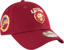 New Era Brisbane Lions 9Forty Badged Maroon OSFM_20892