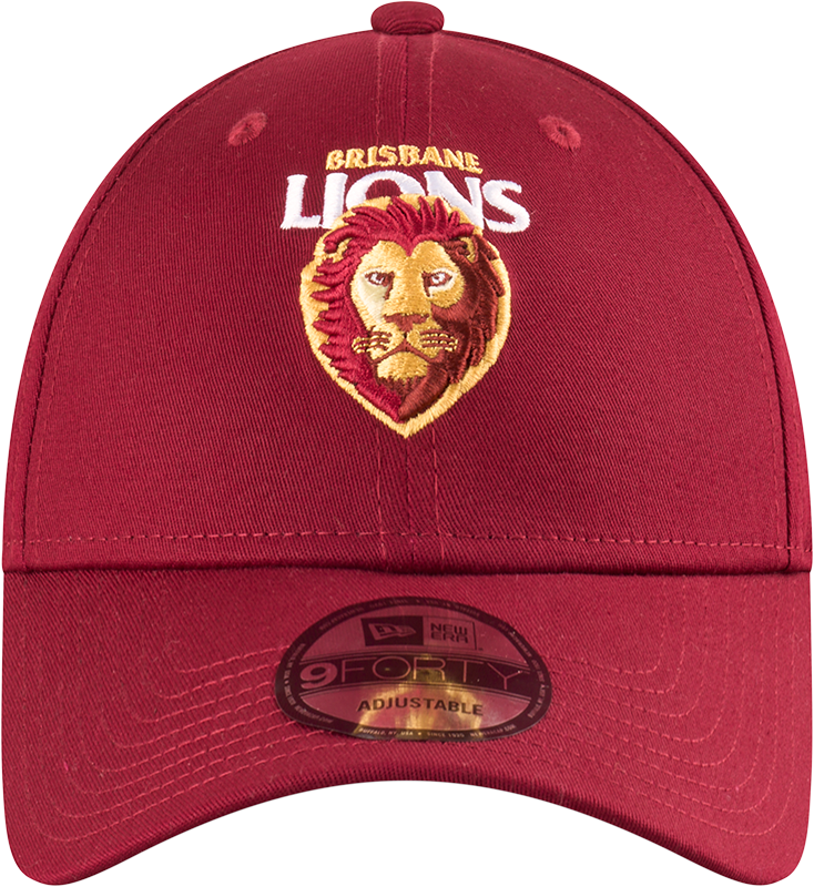 New Era - New Era Brisbane Lions 9Forty Badged Maroon OSFM