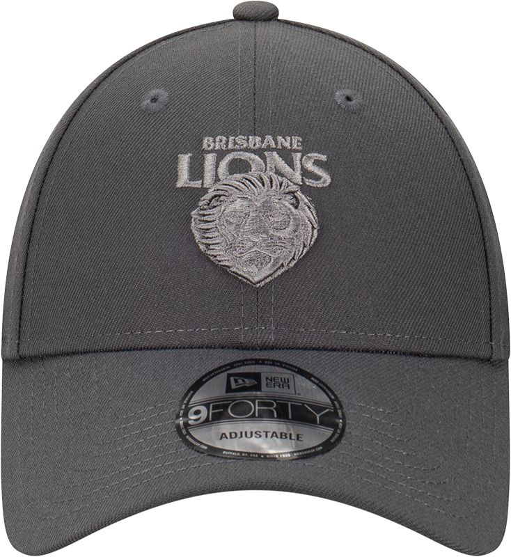 New Era - New Era Brisbane Lions 9Forty Tonal Repreve Graphite OSFM