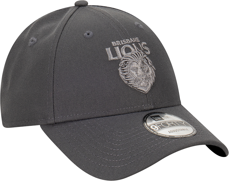 New Era - New Era Brisbane Lions 9Forty Tonal Repreve Graphite OSFM
