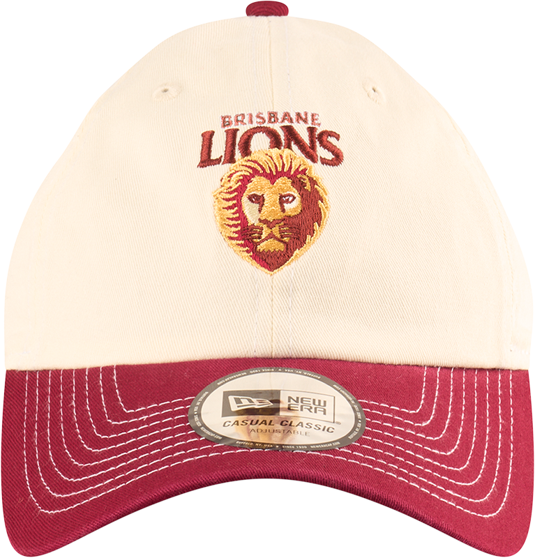 New Era Brisbane Lions Casual Classic Two Tone Chrome Contrast Beige OSFM_20921