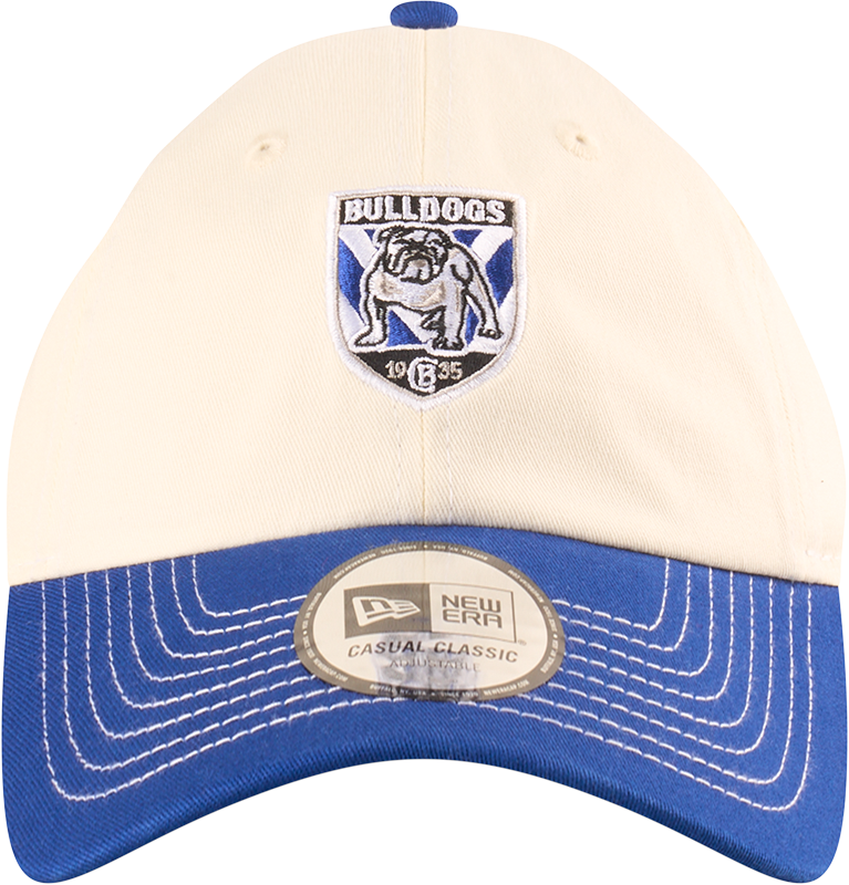 New Era Canterbury Bulldogs Casual Classic Two Tone Chrome Contrast Beige OSFM_20950