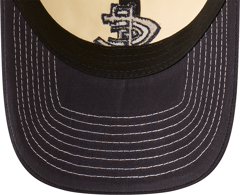 New Era Carlton Blues Casual Classic Two Tone Chrome Contrast Beige OSFM_20973