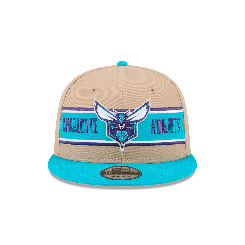 New Era - New Era Charlotte Hornets 9Fifty Draft 2024 Camel Khaki OSFM