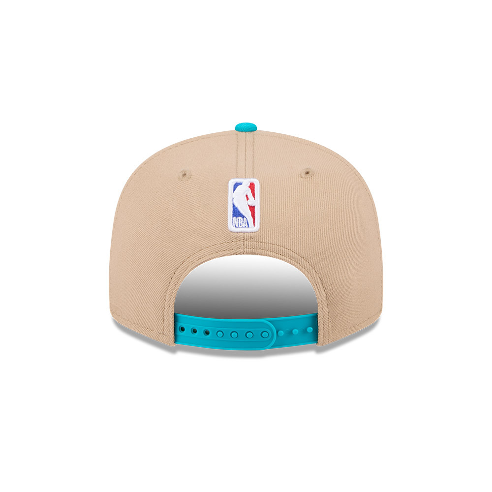 New Era Charlotte Hornets 9Fifty Draft 2024 Camel Khaki OSFM_20977