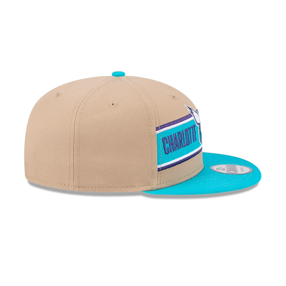 New Era - New Era Charlotte Hornets 9Fifty Draft 2024 Camel Khaki OSFM