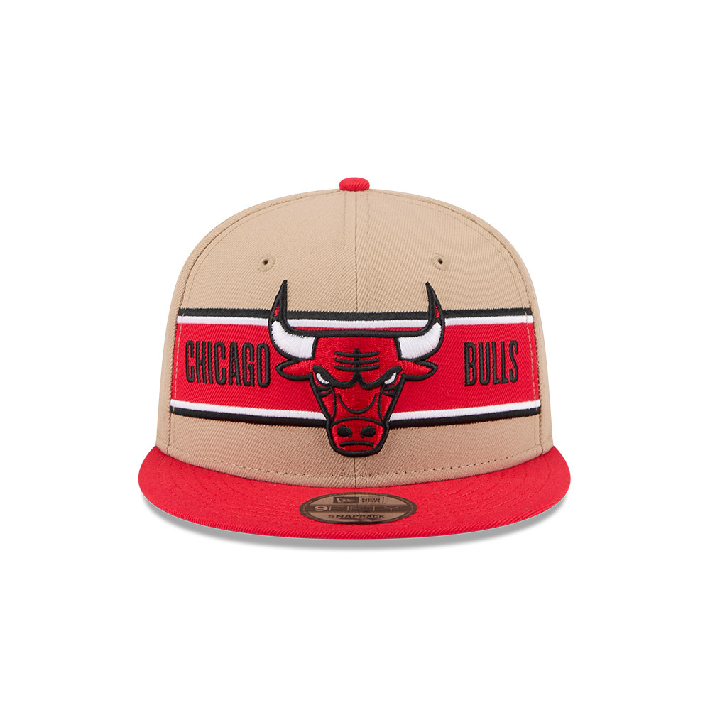New Era Chicago Bulls 9Fifty Draft 2024 Camel Khaki OSFM_21003