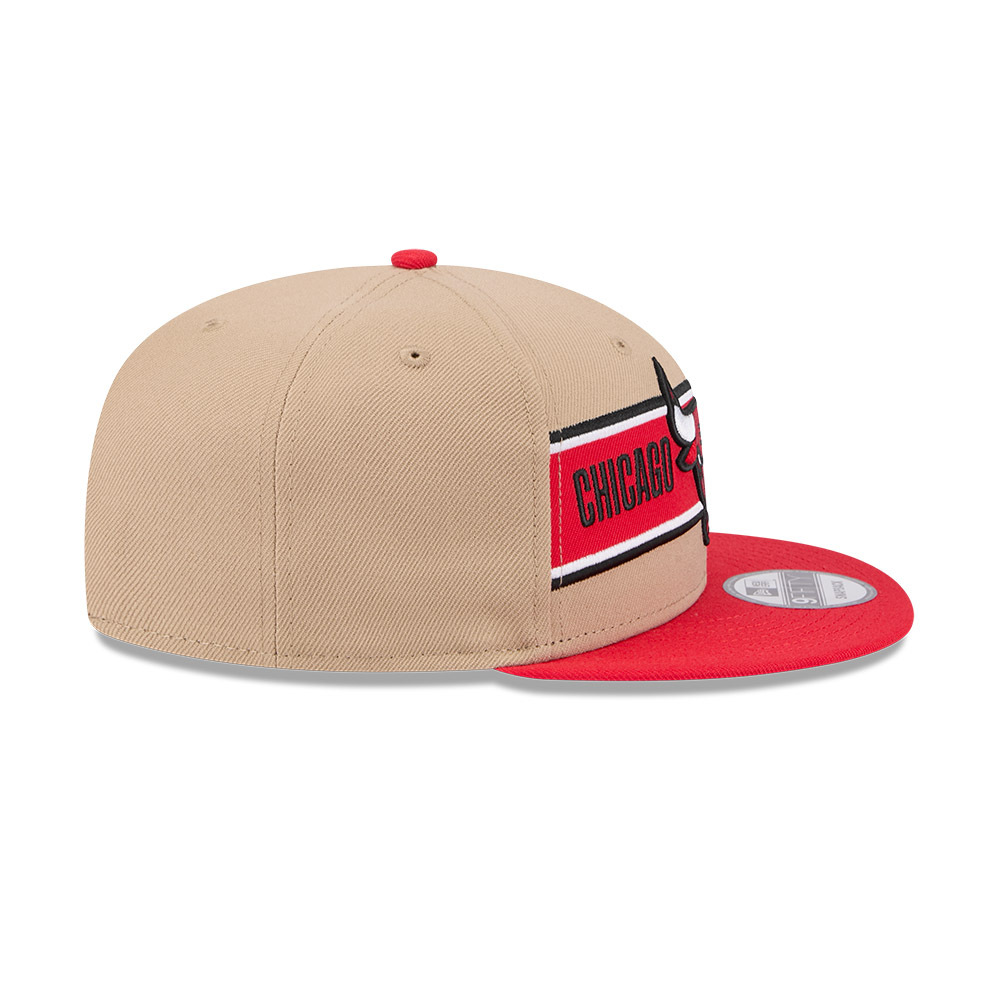 New Era Chicago Bulls 9Fifty Draft 2024 Camel Khaki OSFM_21007