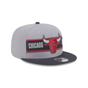 New Era Chicago Bulls 9Fifty Draft 2024 Graphite OSFM_21010