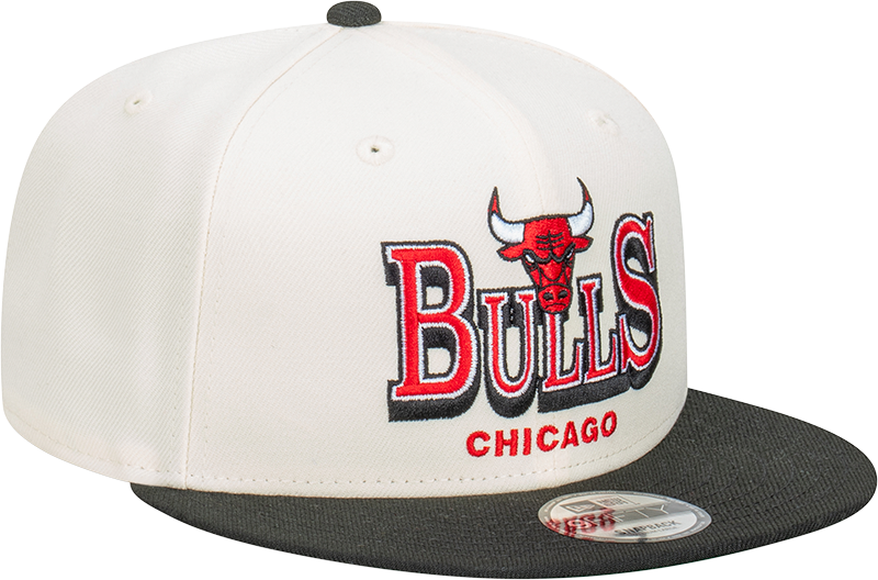 New Era - New Era Chicago Bulls 9Fifty Stack Script Chrome White OSFM