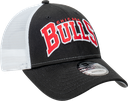 New Era - New Era Chicago Bulls 9Forty Arch Trucker Black/White OSFM