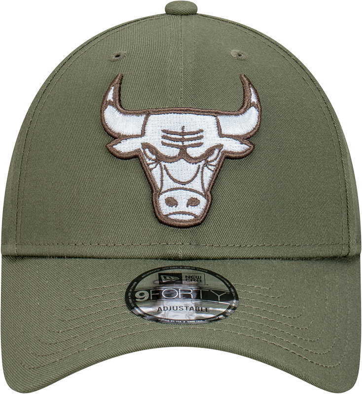 New Era - New Era Chicago Bulls 9Forty Dark Olive OSFM