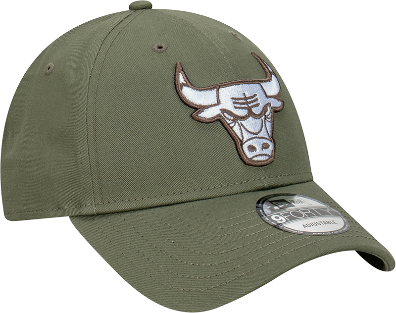 New Era - New Era Chicago Bulls 9Forty Dark Olive OSFM