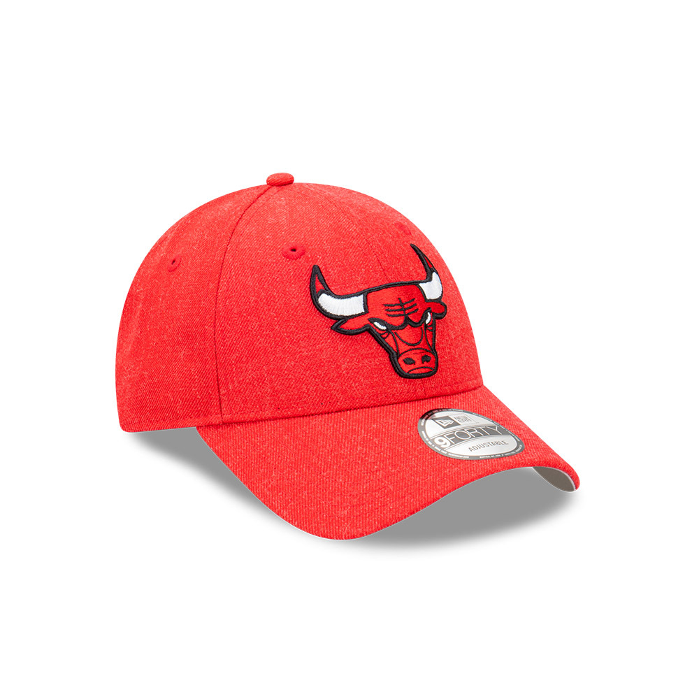 New Era - New Era Chicago Bulls 9Forty Heather Red OSFM