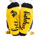 Feet Speak Bee Happy Socks_2109