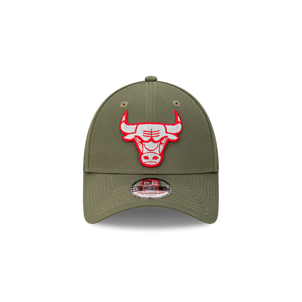 New Era Chicago Bulls 9Forty Olive/Grey OSFM_21107
