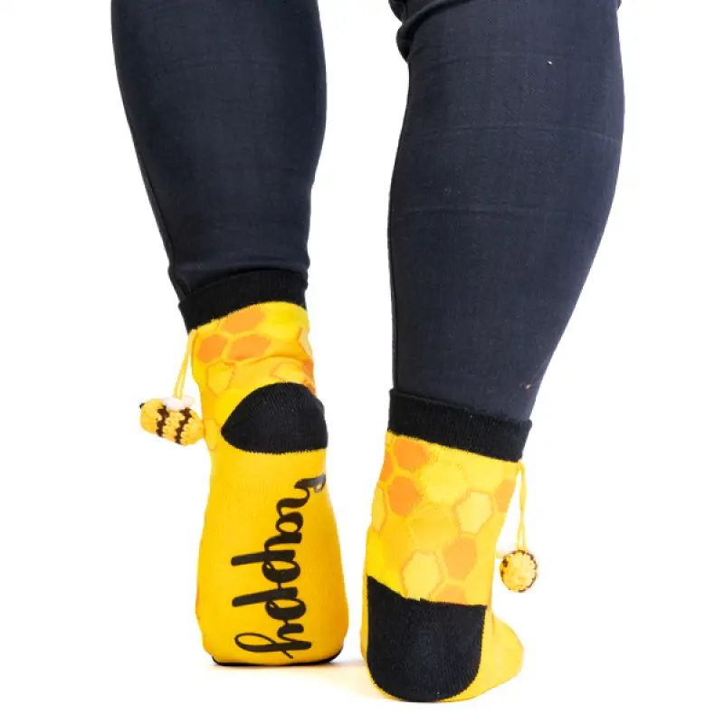 Feet Speak Bee Happy Socks_2111
