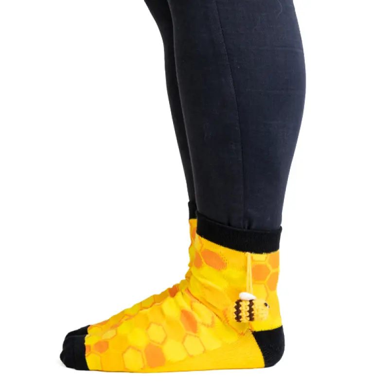 Feet Speak Bee Happy Socks_2112