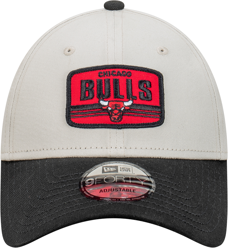 New Era Chicago Bulls 9Forty Vintage Stone Patch Up Black OSFM_21158