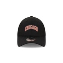 New Era - New Era Chicago Bulls 9Forty Wordmark Black/Red OSFM