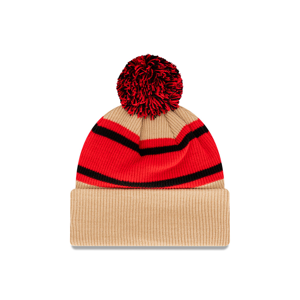 New Era Chicago Bulls Beanie 2-Tone Camel OSFM_21217