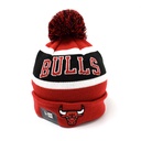 New Era Chicago Bulls Knit Beanie Wordmark Red OSFM_21230