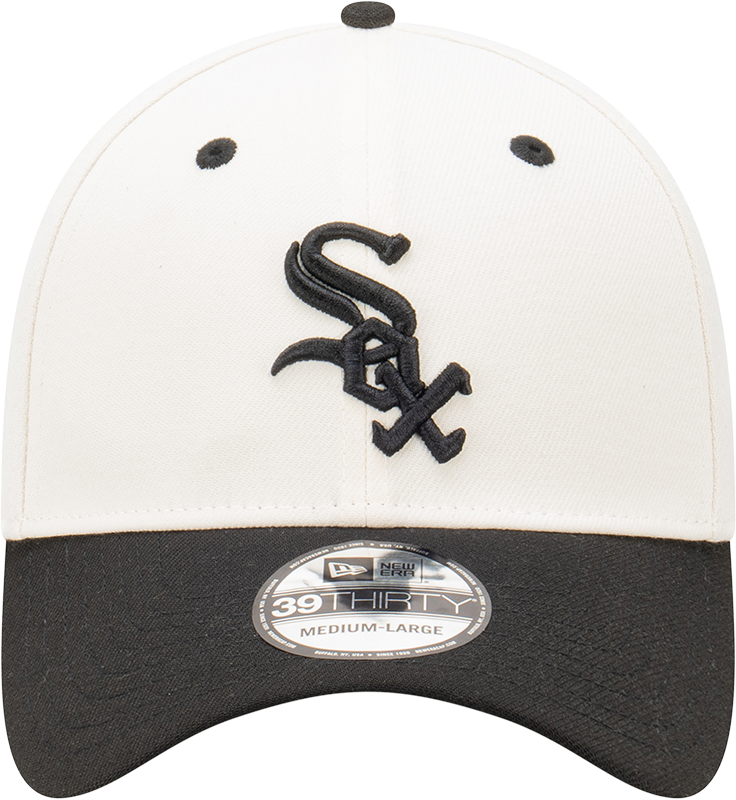 New Era - New Era Chicago White Sox 39Thirty 2-Tone Chrome White OTC S/M