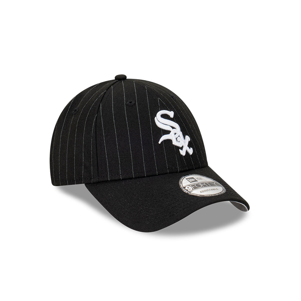 New Era Chicago White Sox 9Forty Pinstripe OTC Black OSFM_21253