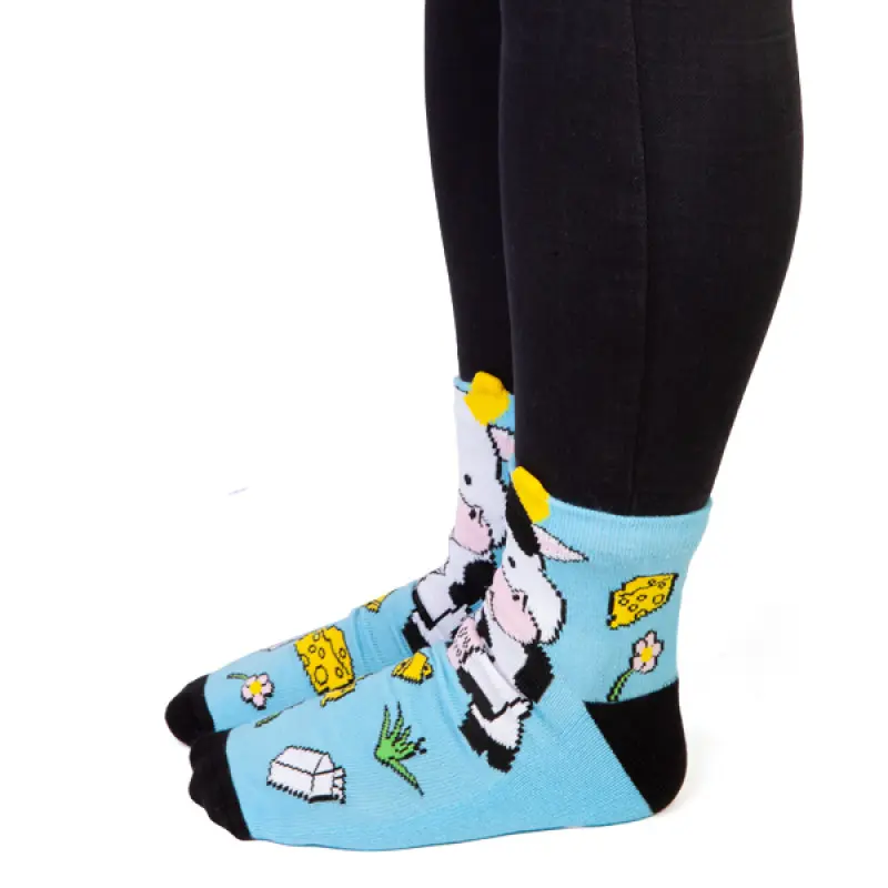 Feet Speak Cow Socks_2127