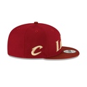 New Era - New Era Cleveland Cavaliers 9Fifty City Edition 2023 Dark Red OSFM