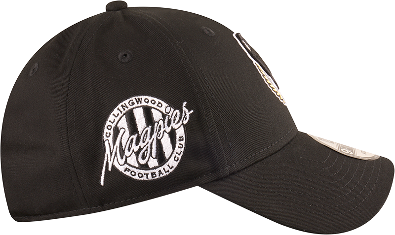 New Era - New Era Collingwood Magpies 9Forty Badged Black OSFM