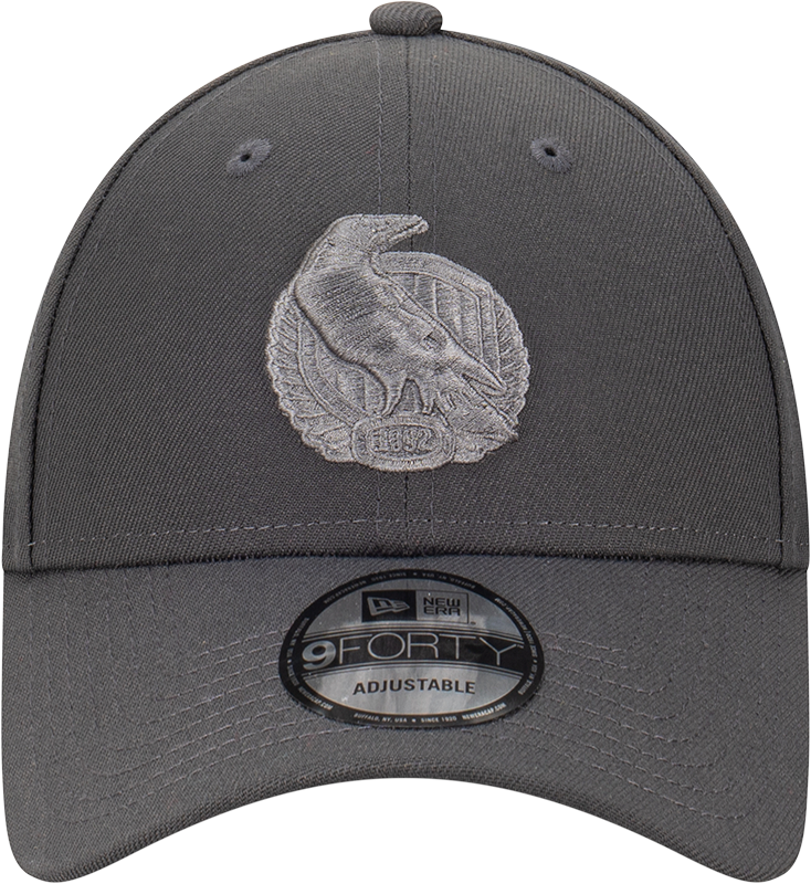 New Era Collingwood Magpies 9Forty Tonal Repreve Graphite OSFM_21299