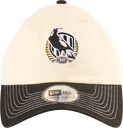New Era - New Era Collingwood Magpies Casual Classic Two Tone Chrome Contrast Beige OSFM