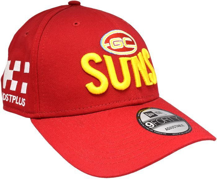 New Era Gold Coast Suns 9Forty Media OSFA_21424