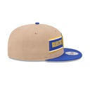 New Era Golden State Warriors 9Fifty Draft 2024 Camel Khaki OSFM_21450