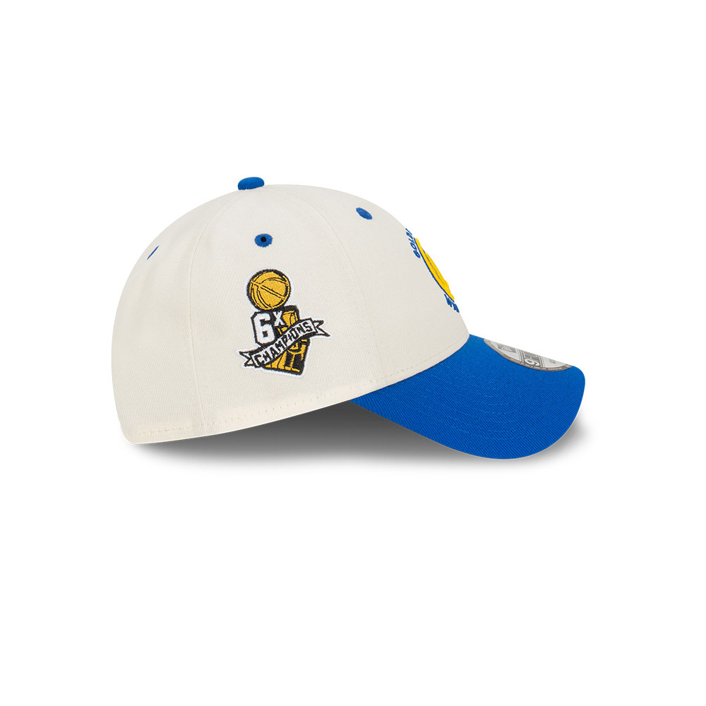 New Era Golden State Warriors 9Forty Champs Chrome White OSFM_21459