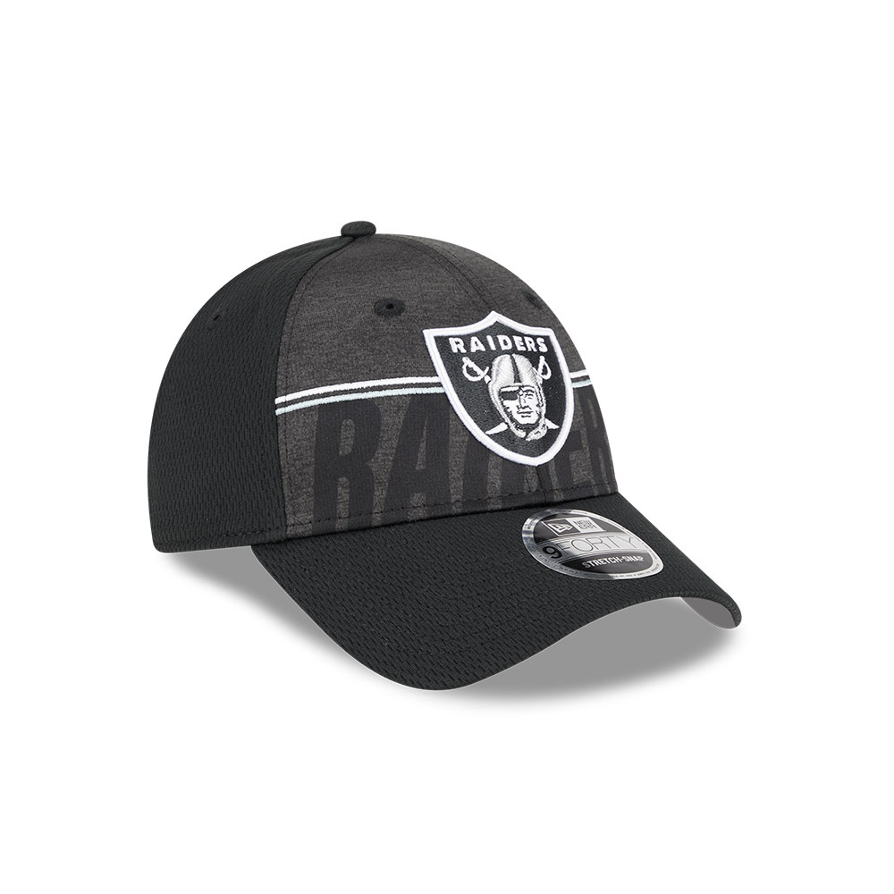 New Era - New Era Las Vegas Raiders 9Forty 2023 Training Camp Black OSFM