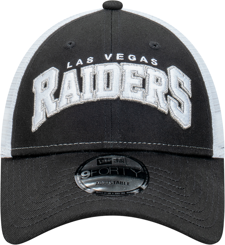 New Era Las Vegas Raiders 9Forty Arch Trucker Black/White OSFM_21529