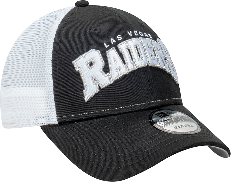 New Era Las Vegas Raiders 9Forty Arch Trucker Black/White OSFM_21530