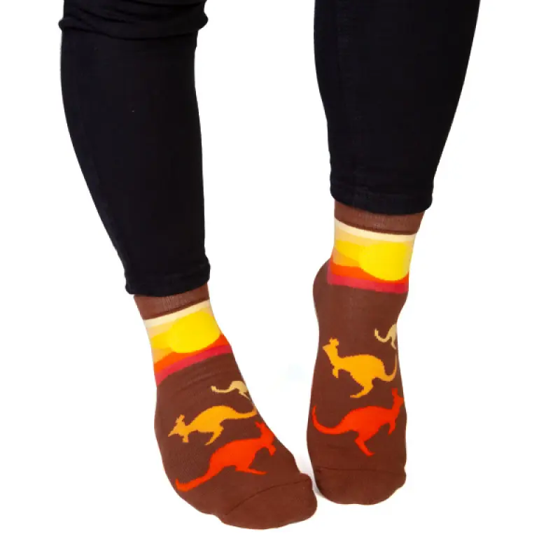 Feet Speak Kangaroo Socks_2154