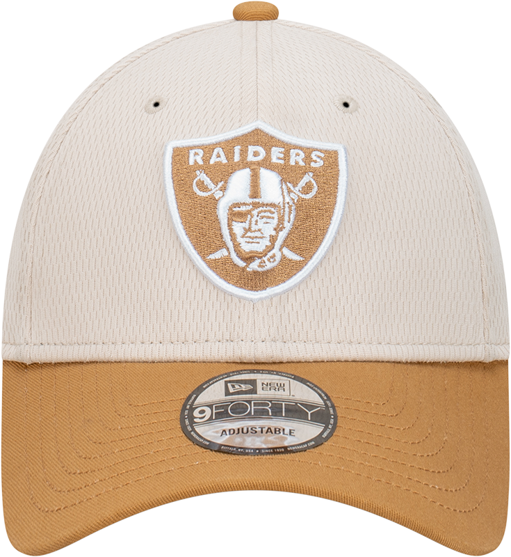 New Era Las Vegas Raiders 9Forty Dashmark 2-Tone Wheat OSFM_21545