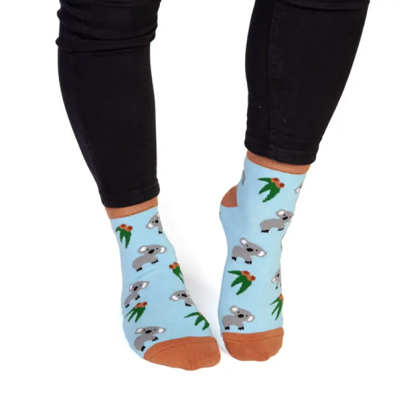 Feet Speak Koala Socks_2159